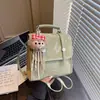 Mochila de Gama Alta de Nicho 2026 Nuevo Verano con Cierre de Cordón para Estudiante Bolso Escolar Mochila Estilo Deportes al Aire Libre