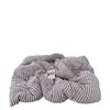 Juego de cuatro piezas de invierno cálido y engrosado estilo coreano ins con puntos y rayas, mezcla de terciopelo de leche, con funda de edredón y sábana de forro polar, 1.8m