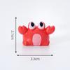 Criativo Fofo Caranguejo Polvo Boneca Oceano Decoração DIY Saco Surpresa Acessórios para Pendurar Micro Paisagem Enfeites Pequenos de Mesa