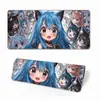 Mouse Pad Simples Exclusivo Transfronteiriço para Meninas, Pad de Mesa de Escritório com Aparência Sofisticada, Pad Espesso Extra Grande para Teclado de Computador de Estudo