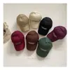Boné infantil estilo coreano Boné de sol moderno estilo coreano bordado com letras para meninos e meninas Bebê Viagem Versátil Boné de beisebol