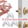 Almohadilla anticolisión transparente de fábrica, pegatinas anticolisión brillantes de silicona, tira anticolisión para puerta trasera de refrigerador, puerta de pared engrosada para el hogar