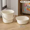 Juego de cubeta y lavabo para dormitorios estudiantiles, artículos esenciales para estudiantes de preparatoria que viven en el campus, lavabo facial para lavar la ropa