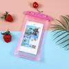 Bolsa Impermeável para Celular com Airbag, Capa Impermeável de PVC Transparente Flutuante com Tela Sensível ao Toque, para Deriva, Natação, Mergulho, Capa Protetora Selada
