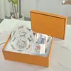 Novo Conjunto de Louças de Cerâmica Infantil Presente Série Castelo de Unicórnio Parque de Diversões Tigelas, Pratos, Copos e Louças de Porcelana Óssea Atacado