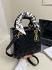 Bolso Bordado de Alta Gama 2026 Nuevo Modelo Casual Elegante Moda Lujo Ligero Bolso de Mujer Lady Dior Venta Directa de Fábrica
