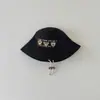 Sombrero de Bebé Qiunan Estilo Nuevo Primavera y Otoño Ins Oso Lindo Sombrero de Cubo Protector Solar para Bebé Protección Solar Sombrero de Pescador para Niños