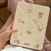 Conejo Miffy Estrella Linda Funda Protectora Adecuada para iPad Tableta Air con Ranura para Lápiz 10ª Generación Y Fold Mini6 Dibujos Animados Pro