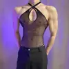Lencería Sexy de Lóbulo, Body de Malla Apasionado y Atractivo, Medias de Malla Sin Quitar, Body de Pedrería, Ropa de Malla Tallas Grandes, Mayoreo