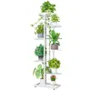 Suporte de Flores Sala de Estar de Chão Varanda Rack de Armazenamento Interno e Externo Suporte para Vasos de Suculentas Rack de Exposição de Plantas de Ferro Multicamadas