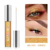 Delineador de Ojos Perlado de Colores Transfronterizo Sombra de Ojos Líquida con Brillo Fino Iluminador de Párpado Inferior Set de Maquillaje de Sirena que Cambia de Color