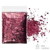 Brillantina de uñas, brillantina ultrafina, brillantina en polvo, lentejuelas, traje morado mixto, esmalte de uñas, pegamento, joyería transfronteriza