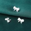 Seiko Cara Brillante Plata Lisa Hebilla de Arco de Cuerda Hebilla de Plata Esterlina s925 Hebilla de Cola Colgante diy