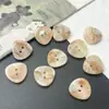 Botones coloridos pequeños de peces, mariposas, monedas, nubes, estrellas, triángulos, de dos agujeros irregulares y color degradado para ropa de niños y mujeres DIY