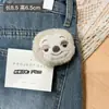 Nueva Serie de Muñecos de Peluche de Dibujos Animados Lindos Zorro Conejo Perezoso Leopardo Peluche Materiales para Accesorios de Ropa DIY