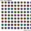 Ojos de Muñeca de Vidrio de Cristal Simulado para Bricolaje, Juguetes de Peluche de Animales con Pupilas Verticales, Globos Oculares Hemisféricos Redondos de Vidrio