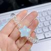 Anillo para el pelo de línea telefónica Sanrio, Dibujos animados, Alta elasticidad, Dulces accesorios para el cabello, Pulsera de doble uso para novia, Cuerda para la cabeza de mujer estilo Mori