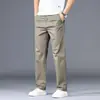 Pantalones Cargo para Hombre de Primavera/Verano para Exteriores, Holgados y Sencillos, Verde Militar, Pantalones Casuales de Pierna Recta para Hombre