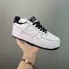 Tênis FAI Air Force One Cogumelo Pequeno Original Puro com Solado Grosso Masculino e Feminino Confortável Antiderrapante Sapatos Casuais Tendência da Moda para Casais