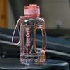 Celebridade da Internet Esportes ao Ar Livre Garrafa de Água Grande Material Tritan Ecológico de Grau Alimentício 1.5L Resistente a Altas Temperaturas Copo de Água Pop-Up Portátil