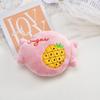 Broche de peluche con forma de muñeca de algodón de azúcar de frutas, horquilla, banda para el cabello, material decorativo, colgante de bolsa de fieltro, accesorios al por mayor