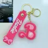 Nuevo Llavero Colgante Creativo de Dibujos Animados Barbie Transfronterizo para Bolso Llavero de Coche Accesorios Regalo Venta al por Mayor