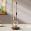 Portacepillos, Portalápices sin Lavar, Estante de Exhibición, Portalápices de Papelería Multifuncional Creativo Tipo Gancho con Forma de Montaña