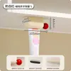 Dispensador Automático de Pasta de Dientes Montado en Pared, Soporte para Pasta de Dientes sin Taladro, Estante de Almacenamiento para Uso Doméstico