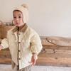 2026 Ropa Infantil Otoño e Invierno Estilo Coreano Chaqueta Gruesa Acolchada de Algodón para Niñas Abrigo de Invierno Ropa de Algodón 21892