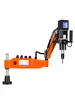 Máquina de roscado servo CNC M8-M24/30/36 brazo basculante máquina de roscado eléctrica universal máquina de roscado totalmente automática