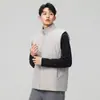 Chaleco con Logo Impreso Personalizado Niaojia Nueva Norma Nacional Chaqueta de Plumas para Hombres y Mujeres Chaleco Chaqueta Deportiva para Exteriores para Correr