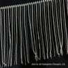 Corrente de broca 18cm borla fantasia garra broca corrente chapéu acessórios para roupas acessórios faça você mesmo corrente de garra de strass decorativa