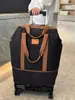 Nova mala de rodinhas bolsa de bagagem com roda universal destacável bolsa de bagagem dobrável para armazenamento bolsa de bordo mala expansível bolsa de envio