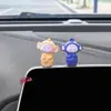 Adornos de Coche Sanador de Teletubbies Pantallas Decorativas Mini Estación de Trabajo de Escritorio Adornos Lindos de Descompresión