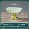 Portavelas de Loto de Vidrio Aleado, Adorno de Templo Budista, Base de Lámpara de Loto de Aceite de Mantequilla, Soporte de Lámpara de Aceite de Mantequilla, Juego de Tres Colores para Ofrenda a Buda, Al por Mayor