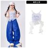 Ropa de Niñas de Danza Jazz Verano Grupo de Chicas Estilo Dulce Cool Jazz Danza Urbana Pasarela Moda Moderna Cool Traje de Actuación para Niños