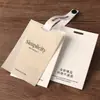 Etiquetas de Papel Algodão e Linho Loja de Roupas Etiquetas de Roupa Preço Design Grátis Etiquetas de Papel para Roupas Femininas Logo Feito Sob Medida Etiquetas de Papel para Roupas Masculinas