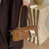 Bolsa de Ombro Simples Retrô Coreana para Mulheres 2025 Nova Moda Outono e Inverno Bolsa de Mão Elegante para o Dia a Dia Bolsa de Ombro