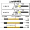 Funda de Cable de Freno para Bicicleta Plegable Jiawei Mountain Road, Funda de Cable de Cambio, Trenzado Totalmente Engrasado