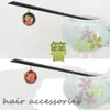 Venda Quente de Fábrica Rosa Sakura Flor Grampo de Cabelo para Noiva Acessórios de Cabelo Antigos em Acrílico Grampo de Cabelo Estilo Japonês e Coreano Material Franja Acessórios de Cabeça