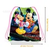 Paquete Mickey Minnie Bolsillo Infantil Anime Dibujos Animados Fiesta de Cumpleaños Mochila con Cordón Bolsa de Almacenamiento Portátil Transfronterizo
