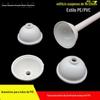 Haste de parafuso de PVC tampa decorativa 16 20mm haste suspensa ponte tampa decorativa tigela de teto espessa anel de cobertura alargada
