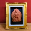 Imán para Refrigerador con Diseño de Thangka 3D Presentando al Dios Amarillo de la Riqueza, Manjushri y el Protector del Dharma Vajra, Adecuado para Decoración de Escritorio Feng Shui de Oficina y Adorno de Marco de Fotos