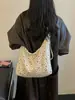 Bolso cruzado transfronterizo 2026 nuevo estilo fresco y simple, bolso de hombro de gran capacidad con correa de lunares, bolso de mano casual estilo coreano