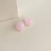 Pendientes Pequeños Frescos de Acrílico Acetato Diseño de Nicho Pendientes Teñidos Simi Personalidad Modernos Pendientes Colgantes Sentido Avanzado