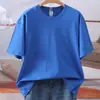 Nova Camiseta de Manga Curta 100% Algodão Primavera/Verão 2026 com Logo Bordado do Ano do Cavalo, Manga Curta Simples Unissex