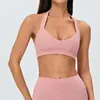 Sujetador Deportivo de Tirantes Cruzados para Mujer, Acolchado Extraíble, Sujetador de Yoga, para Correr, de Soporte, para Usar como Prenda Exterior, Sujetador de Fitness