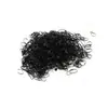 Elásticos de Cabelo Descartáveis para Mulheres, Pretos, Espessados, Alta Elasticidade, Não Danificam o Cabelo, Pequenos Elásticos de Cabelo para Crianças, Acessórios de Cabelo