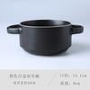 Micro-ocio Tazón de doble oreja Hogar Tazón grande Tazón para sopa Tazón para sopa Tazón para ensaladas de frutas Cerámico Personalizado Tazón para fideos Vajilla occidental Tazón para arroz horneado