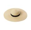 Sombrero Protector Solar de Verano para Mujer, Sombrero de Paja de Borde Ancho para Viajes y Vacaciones, Sombrilla Plegable, Sombrero Monocromático Versátil